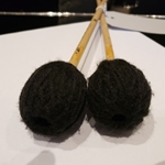 Mallet Shack Black Yarn Marimba/Suspended Cymbal Soft Mallets