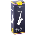 Vandoren Traditional Tenor Saxophone Reeds, Strength 3, 5-Pack