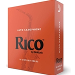 Rico Alto Sax Reeds, 2.0 Strength, 10-Pack