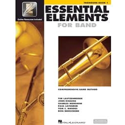 Essential Elements for Band - Trombone 1 Book/Online Audio
