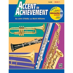 Accent on Achievement - Flute Book 1 with CD