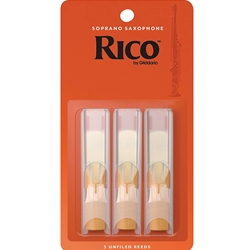 Rico Alto Sax Reeds, 2.0 Strength, 3-Pack