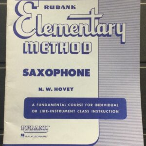 Rubank Elementary Method for Saxophone