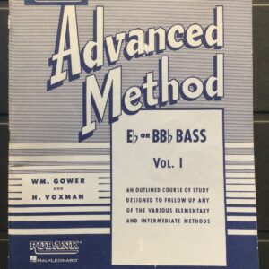 Rubank Advanced Method for Eb or BBb Bass, Vol. 1