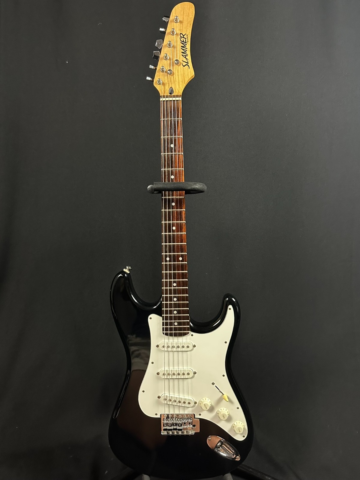 Hamer Slammer SSS Electric Guitar, Black