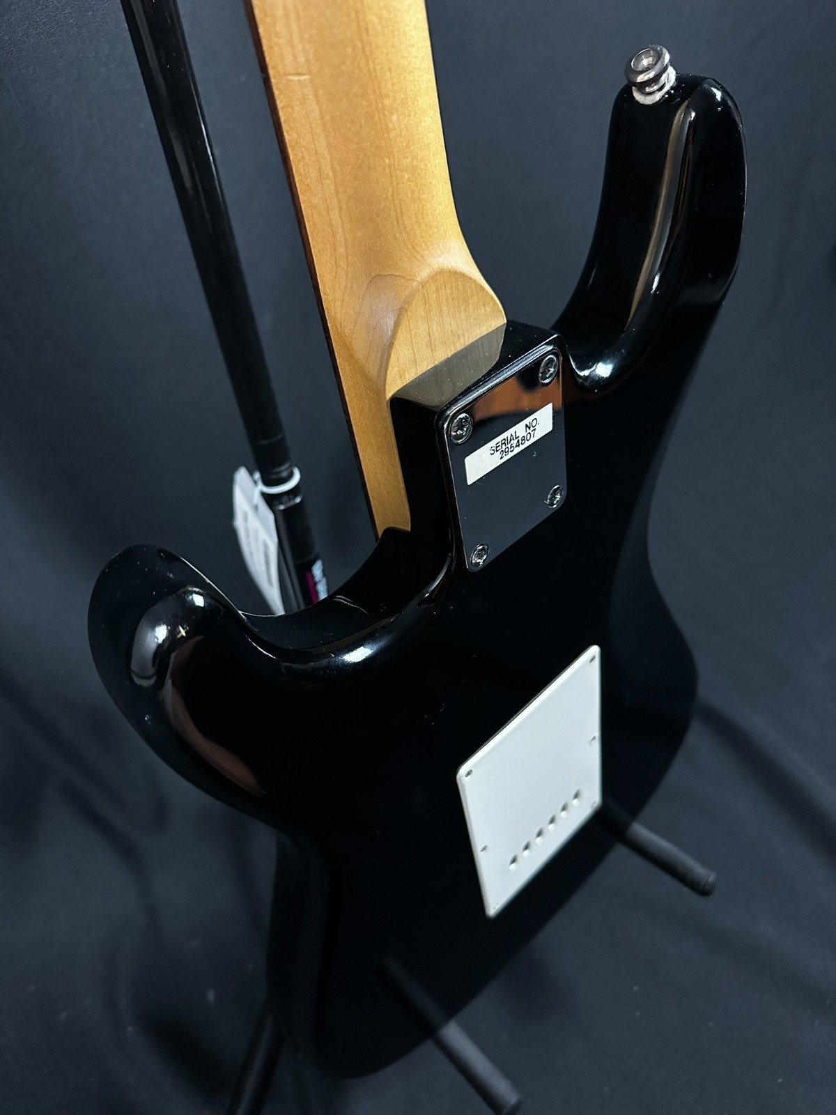 Hamer Slammer SSS Electric Guitar, Black - Image 11