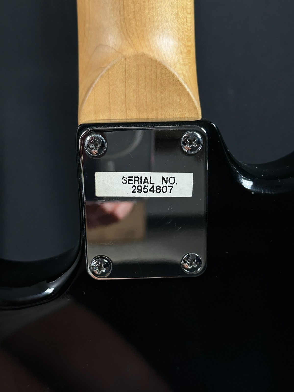 Hamer Slammer SSS Electric Guitar, Black - Image 12