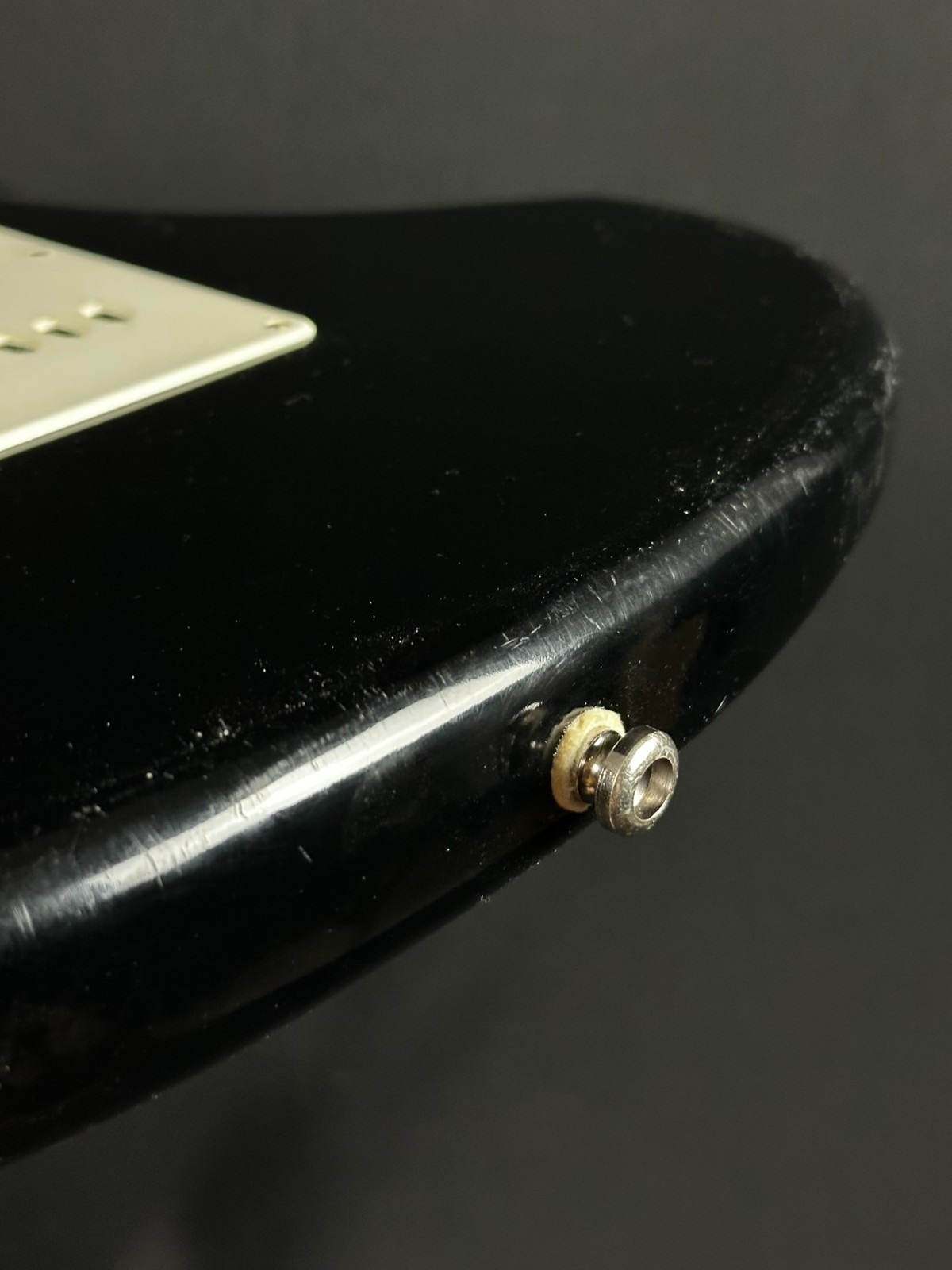 Hamer Slammer SSS Electric Guitar, Black - Image 16