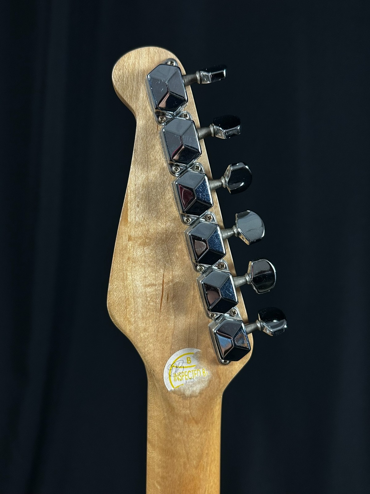 Lotus Made in India L3764 Electric Guitar w/ Pearloid Pickguard, Electric Blue - Image 9