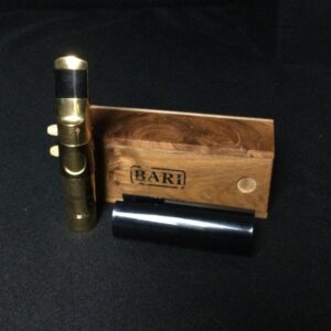 BARI Gold 95 Tenor Sax Gold Plated Brass Mouthpiece w/ Ligature & Cap