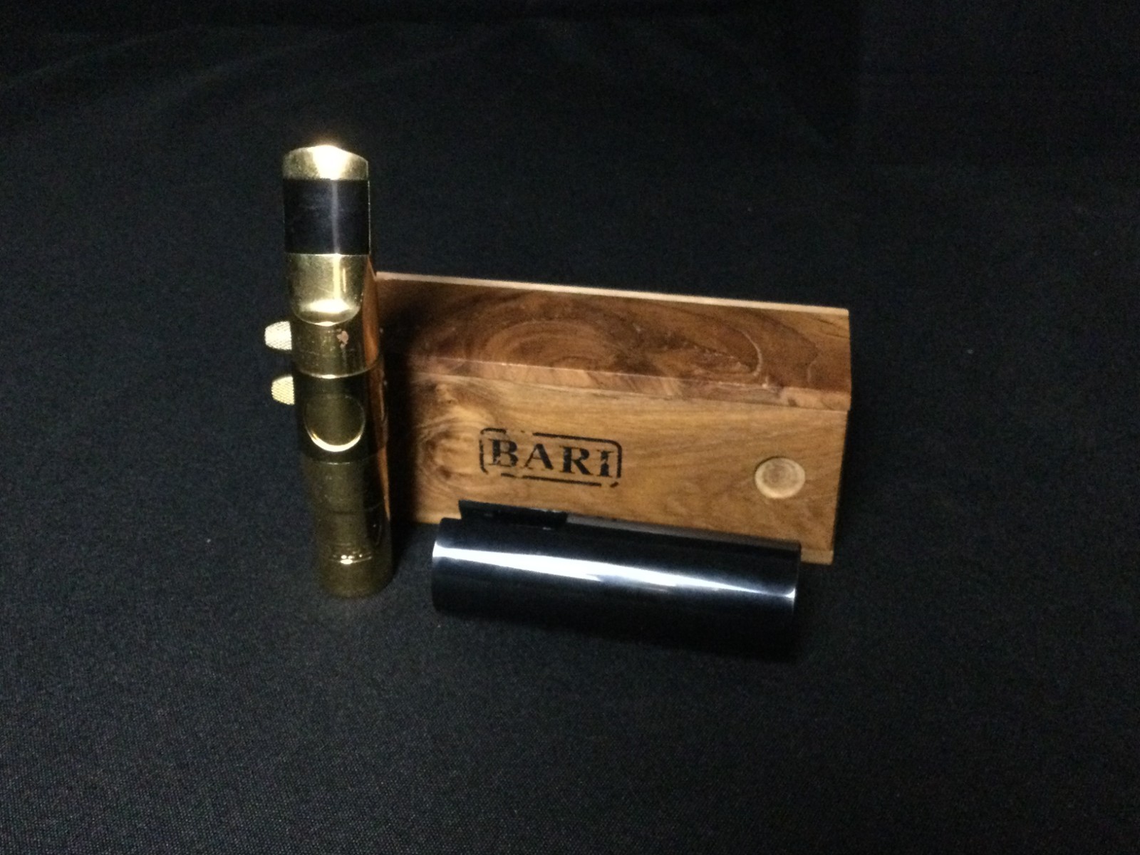 BARI Gold 95 Tenor Sax Gold Plated Brass Mouthpiece w/ Ligature & Cap