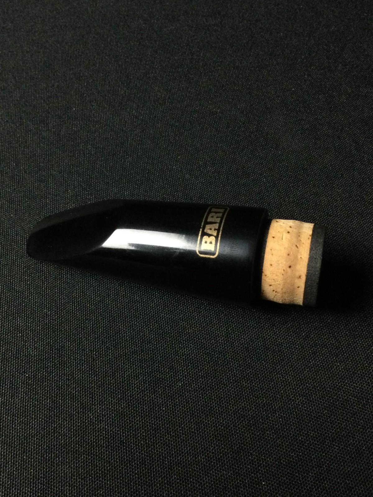 BARI Hard Rubber 45 Clarinet Mouthpiece - Image 2