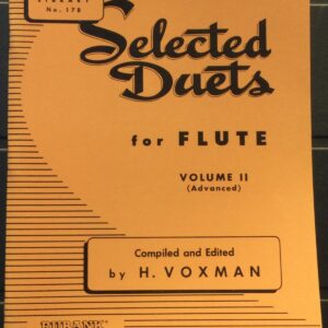Rubank Selected Duets for Flute, Vol. II (Advanced)