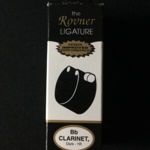 Rovner Dark 1R Bb Clarinet/Slim Alto Ligature