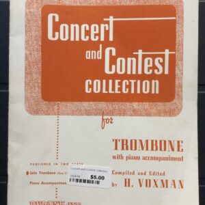 Rubank Concert and Contest Collection for Trombone (Tbn Part)