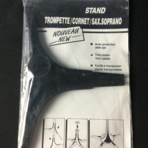 French Besson Locking Slat Collapsible Stand for Trumpet/Cornet/Soprano Sax