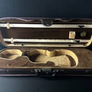 Oblong 4/4 Violin Case with Hygrometer