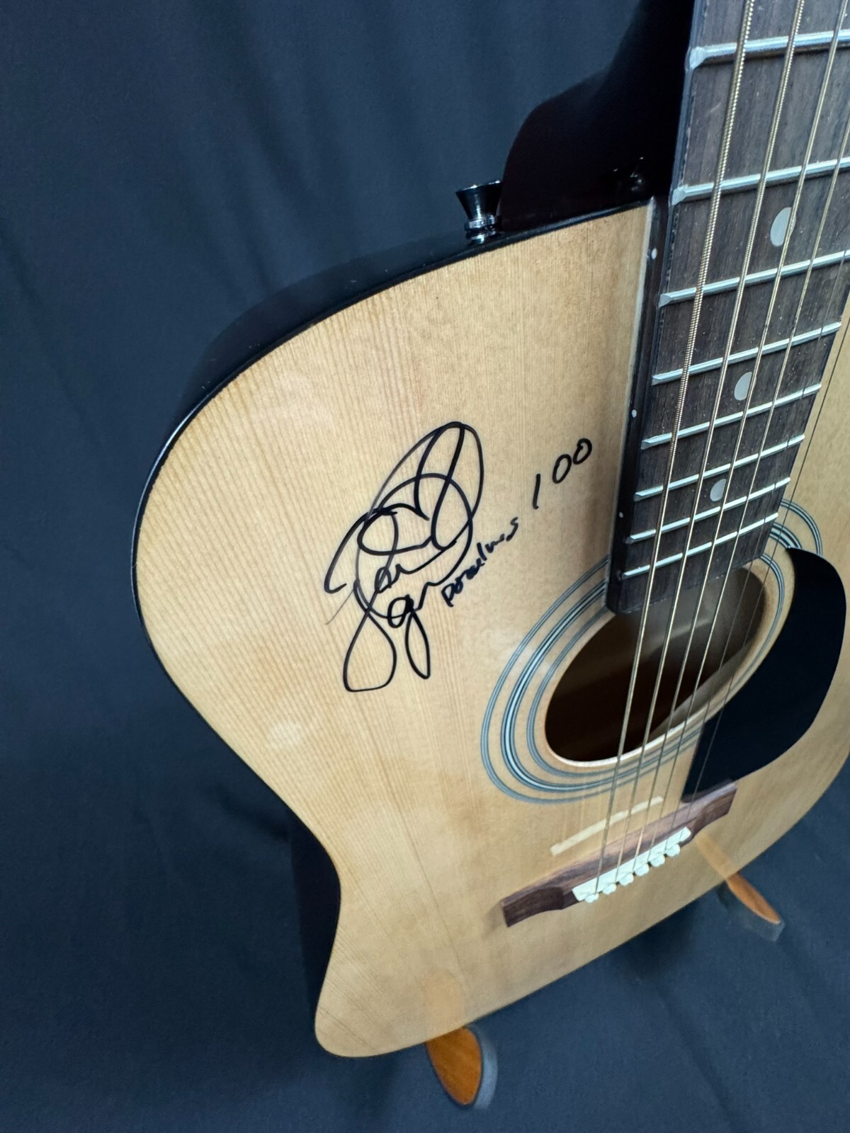 Fender FA-100 Acoustic Guitar - Signed by CCM Artist Jamie Grace *AUTOGRAPHED* - Image 2