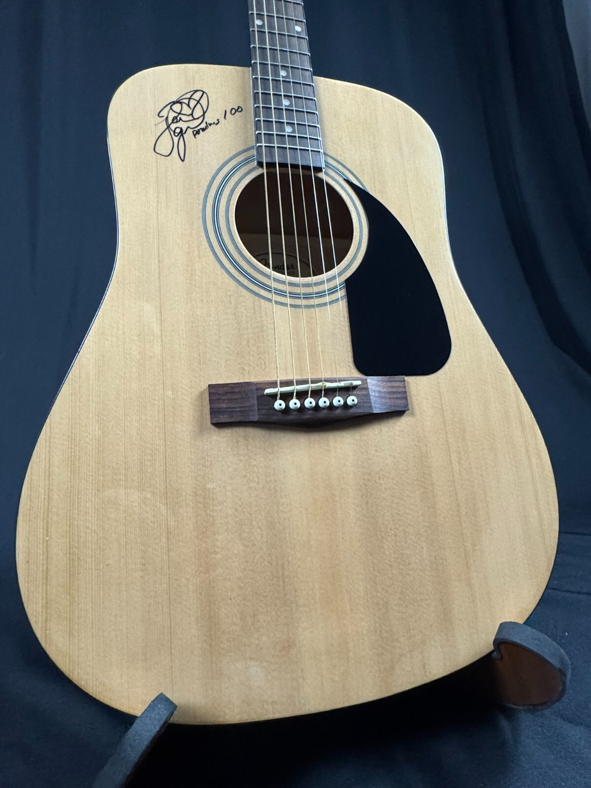 Fender FA-100 Acoustic Guitar - Signed by CCM Artist Jamie Grace *AUTOGRAPHED* - Image 13