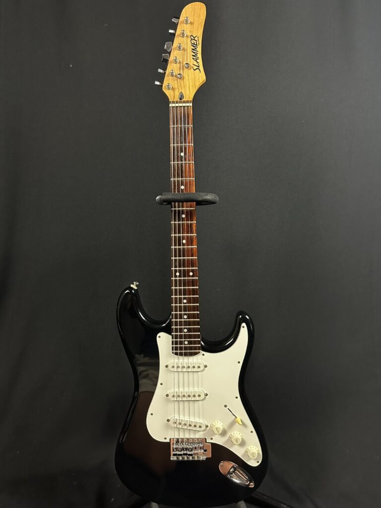 Hamer Slammer SSS Electric Guitar, Black