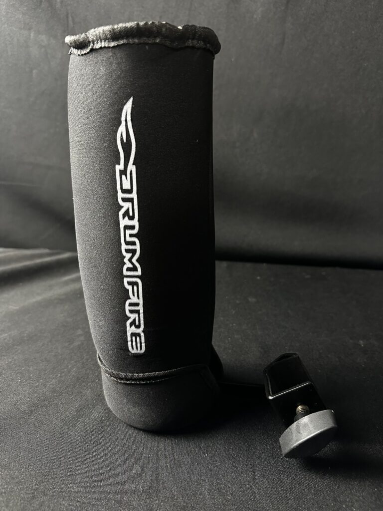 DrumFire Drumstick Holder w/ Stand Clamp - Black