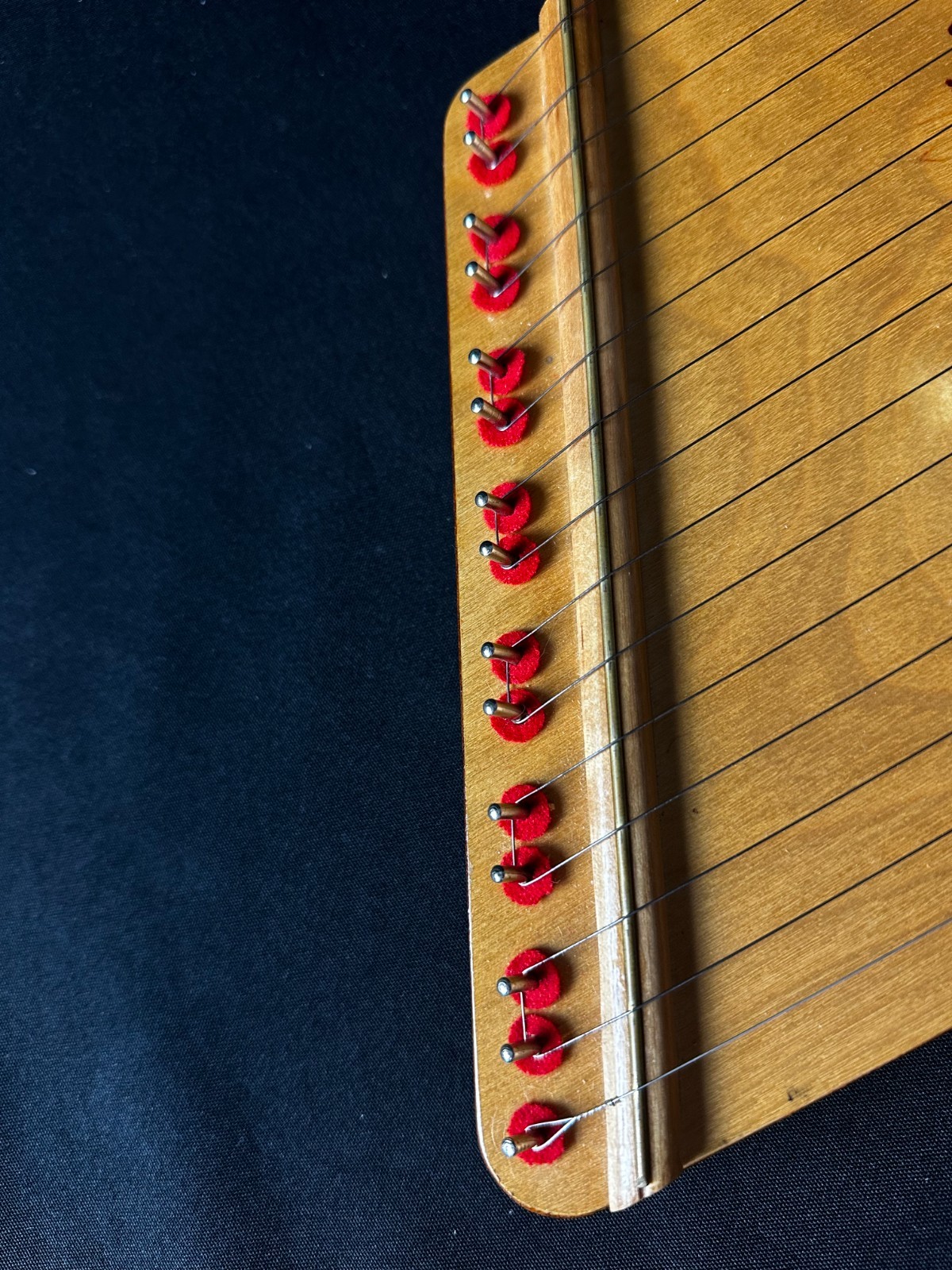 Peelerman-McLaughlin P.M. 15-String Lyrical Lap Harp (Vintage) Made in Belarus - Image 2