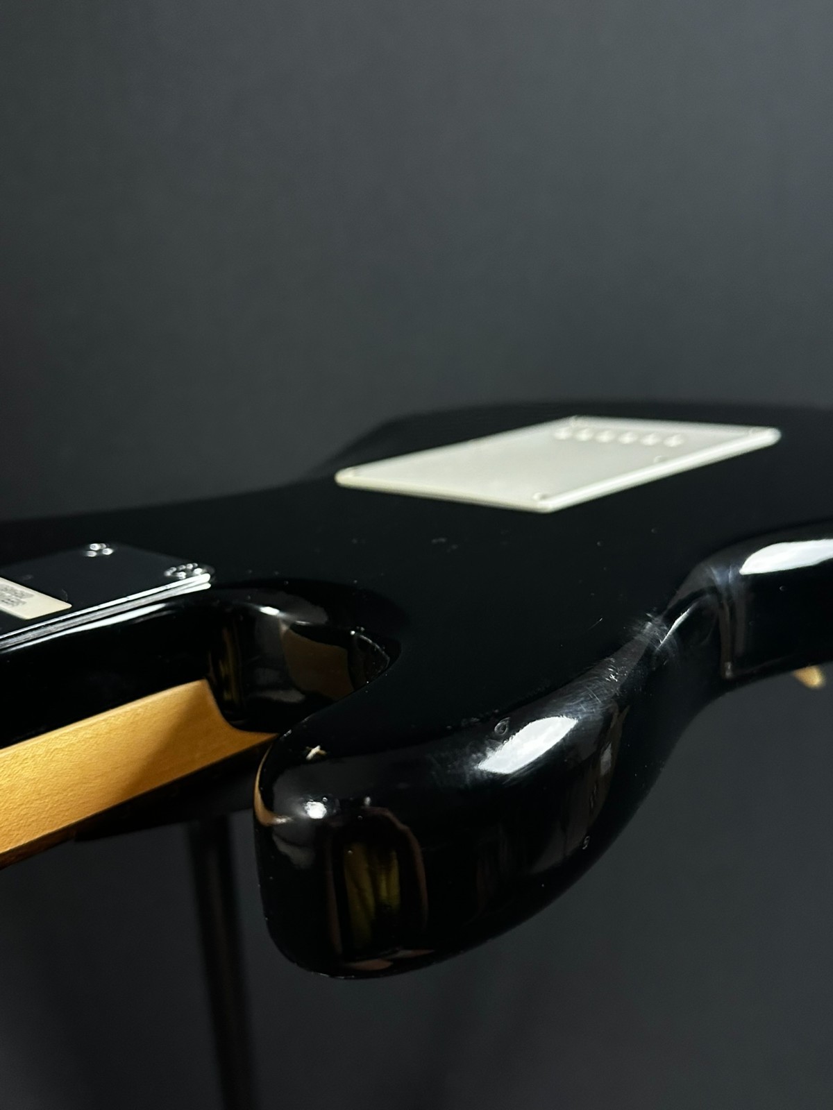 Hamer Slammer SSS Electric Guitar, Black - Image 15