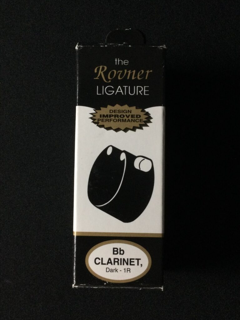 Rovner Dark 1R Bb Clarinet/Slim Alto Ligature