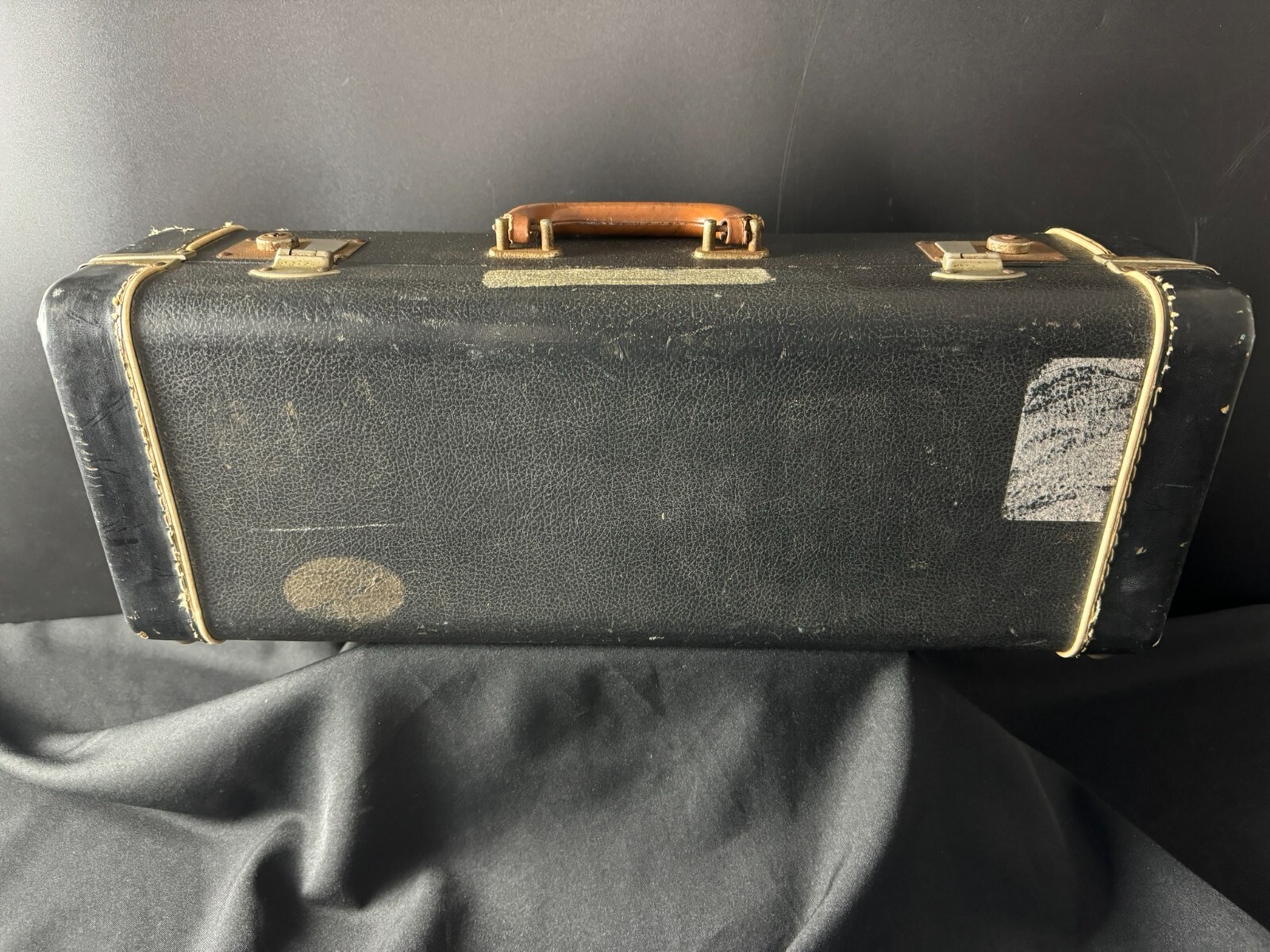 Buescher True Tone LP Silver Trumpet w/ Gold Inlay Bell (Vintage 1926) - Image 14