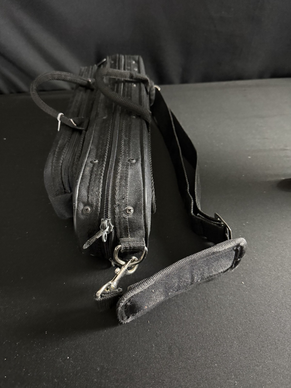 ProTec Flute/Piccolo Combo Canvas Case with shoulder strap - Image 6