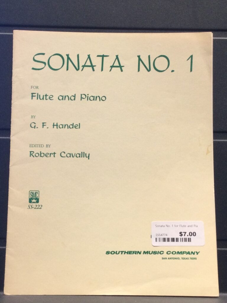 Handel - Sonata No. 1 for Flute and Piano