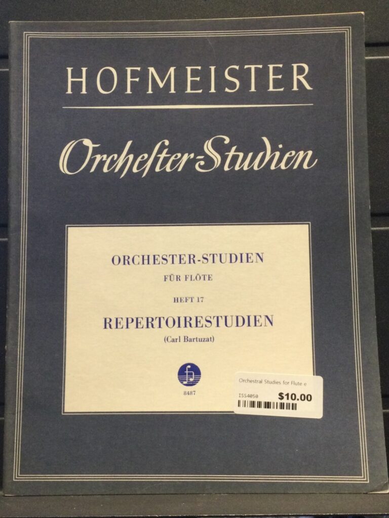 Hofmeister - Orchestral Studies for the Flute, Vol. 17