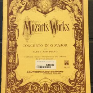 Mozart - Concert in G Major for Flute and Piano