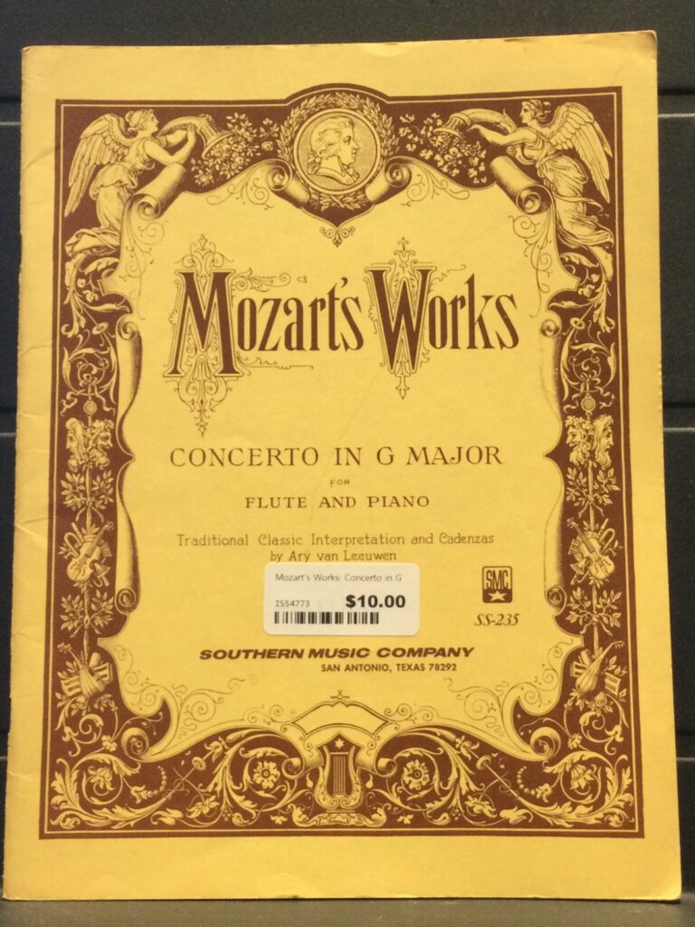 Mozart - Concert in G Major for Flute and Piano