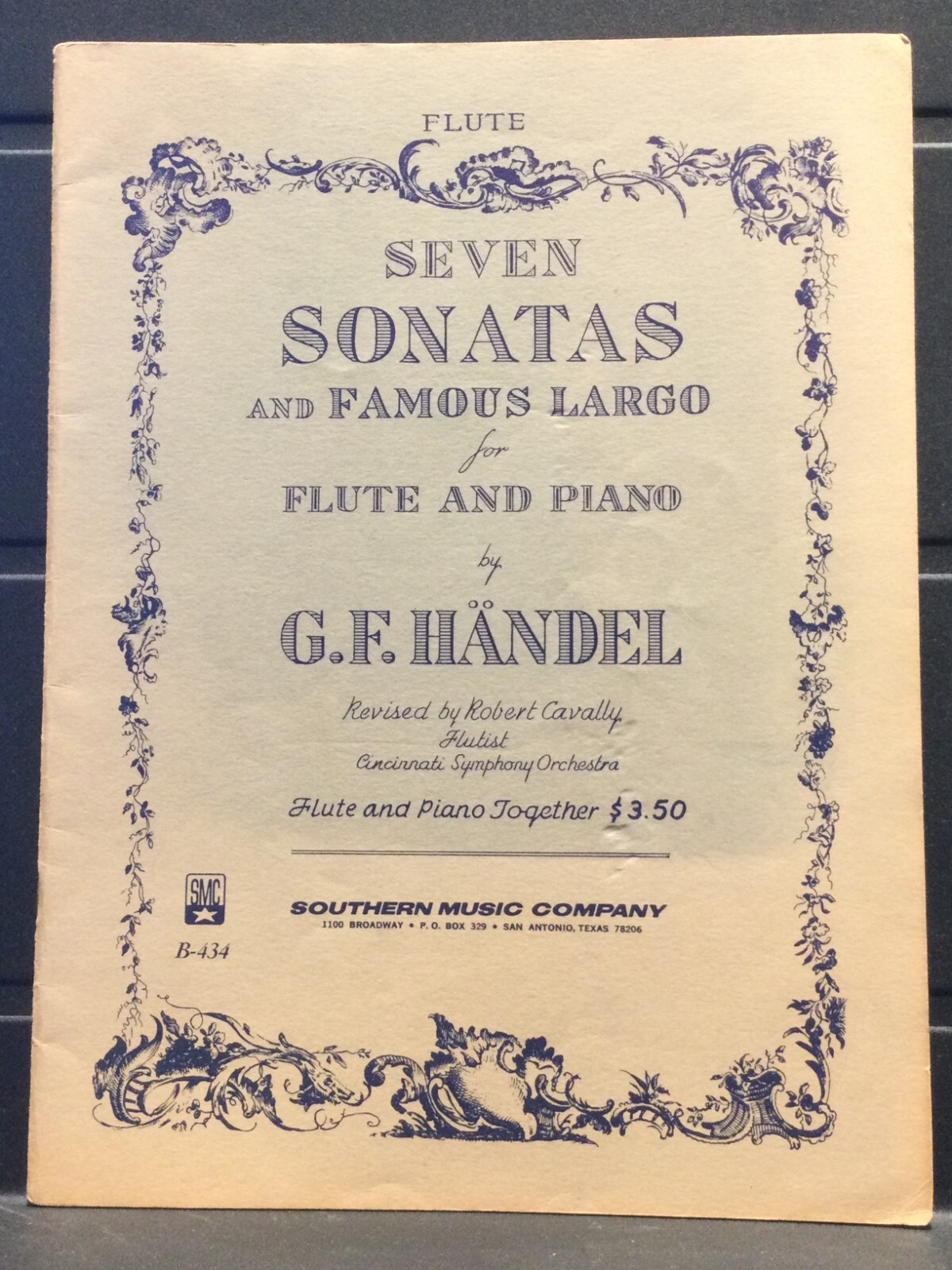 G.F. Handel - Seven Sonatas and Famous Largo for Flute and Piano - Image 3