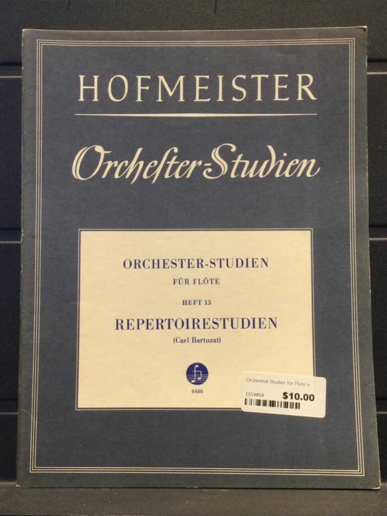 Hofmeister - Orchestral Studies for the Flute, Vol. 13