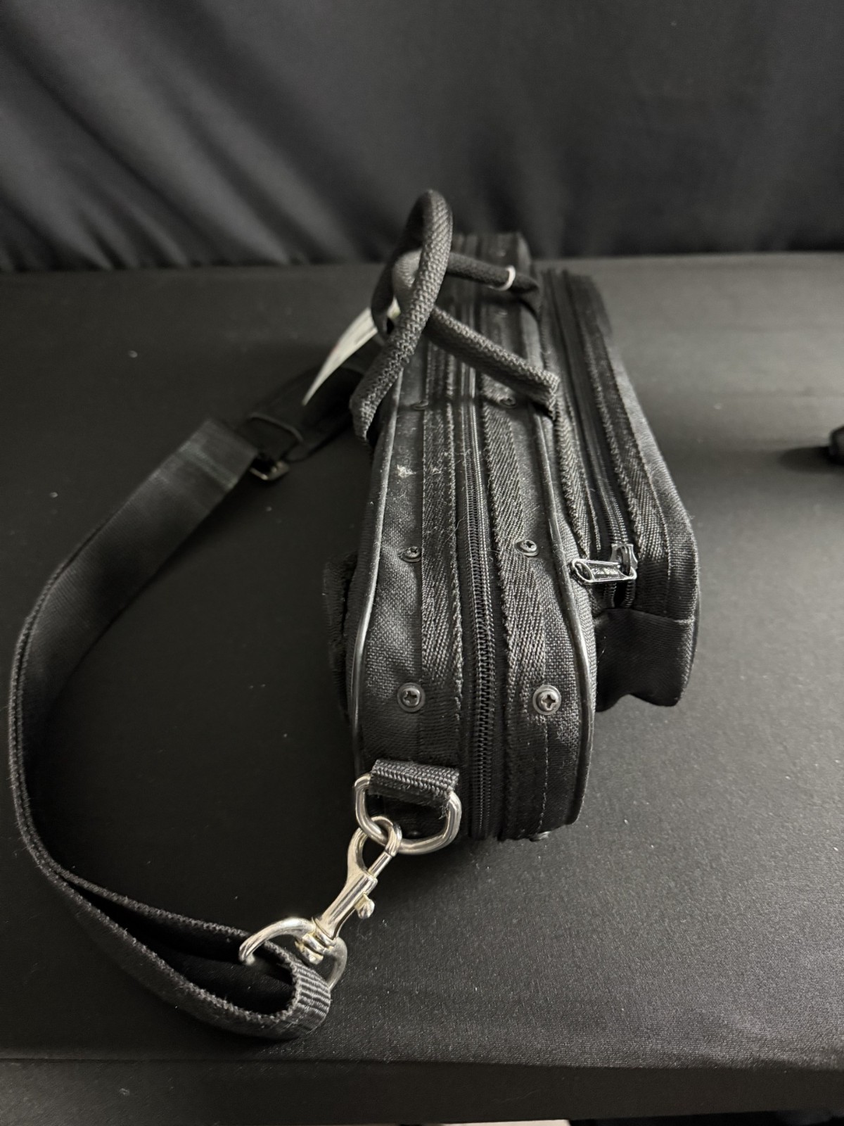 ProTec Flute/Piccolo Combo Canvas Case with shoulder strap - Image 5