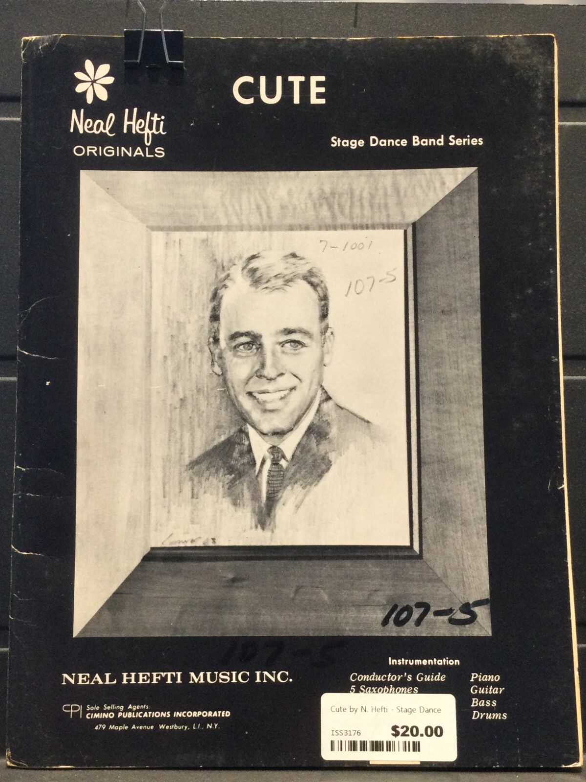 Neal Hefti - "Cute" - Stage Dance Band Series (Vintage)