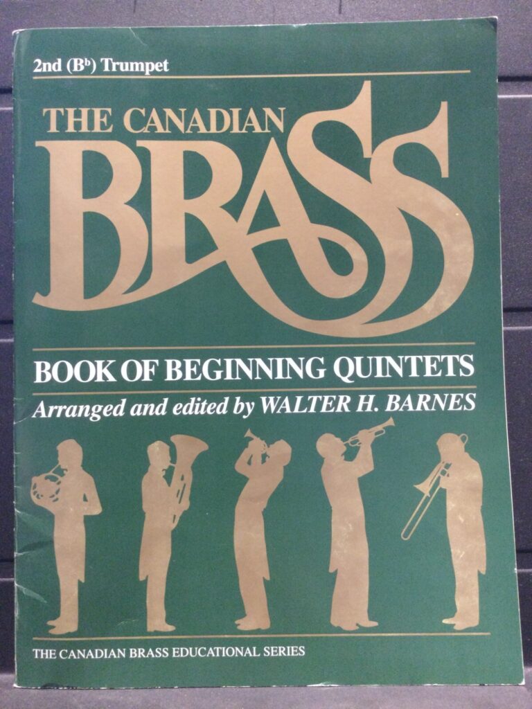 The Canadian Brass - Book of Beginning Quintets - 2nd Bb Trumpet