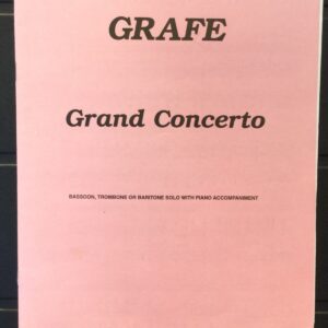 Grafe - Grand Concerto for Bassoon, Trombone, or Baritone