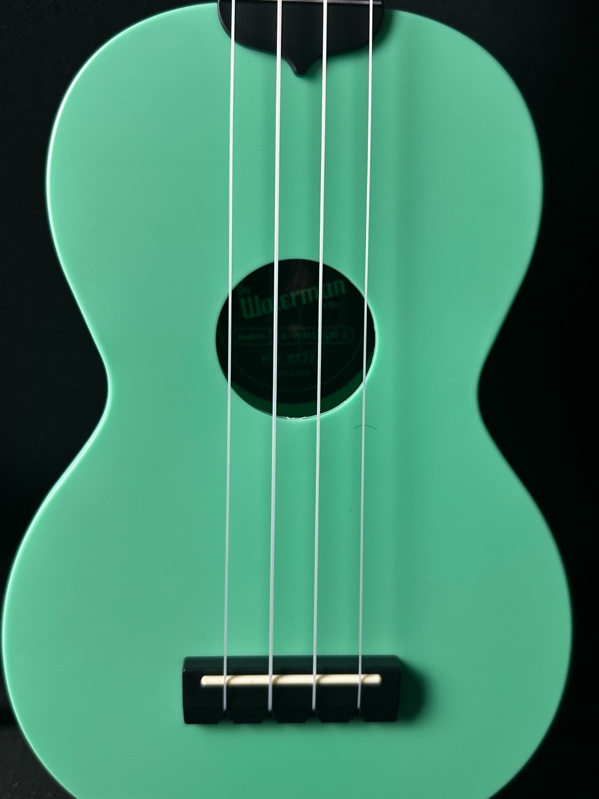 Waterman by Kala Soprano Ukulele (Sea Foam Green) - Image 6