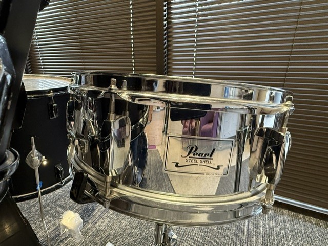 Pearl Export 3-Piece Drum Set - Matte Black with hardware - Image 5