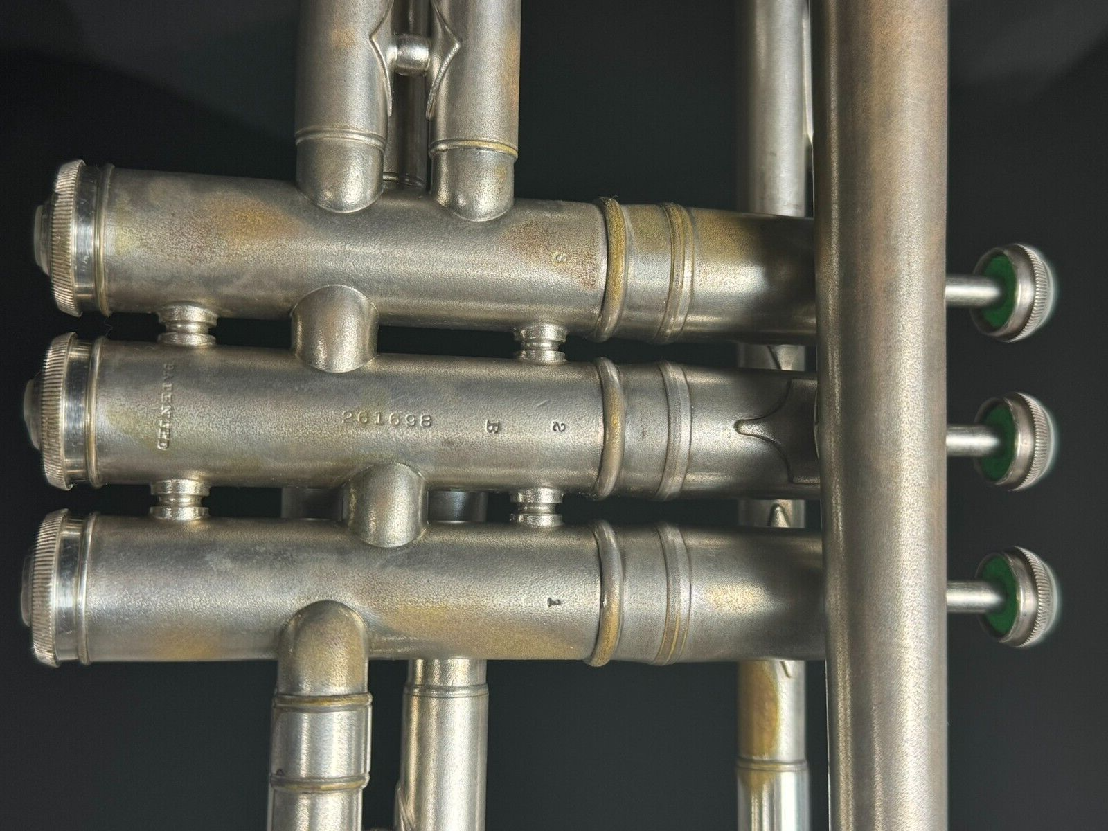 Conn 22B Silver Trumpet w/ Original Case & Accessories (Vintage 1929) - Image 7