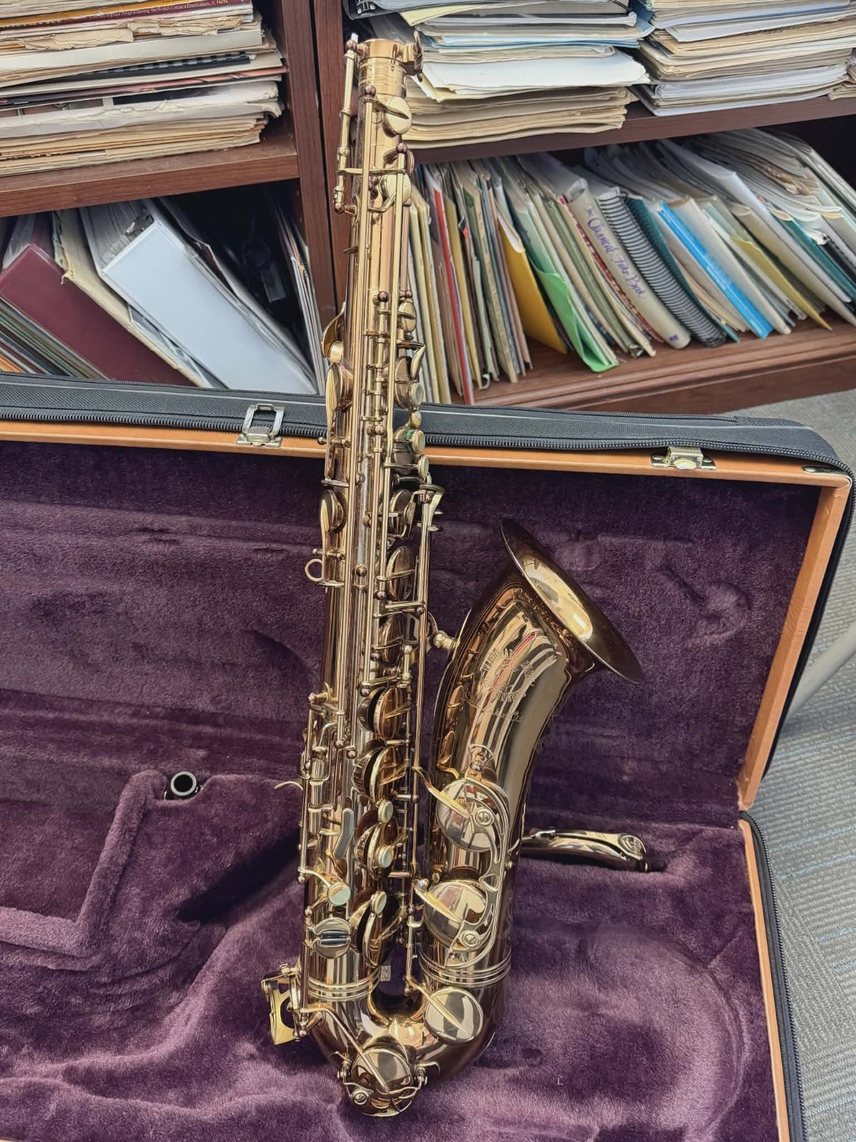 Cannonball Pete Christlieb Vintage Model Tenor Saxophone - Image 9