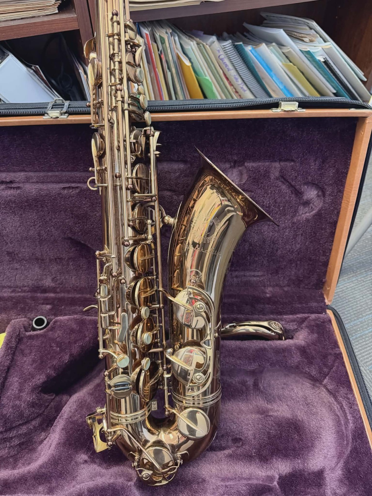 Cannonball Pete Christlieb Vintage Model Tenor Saxophone - Image 10