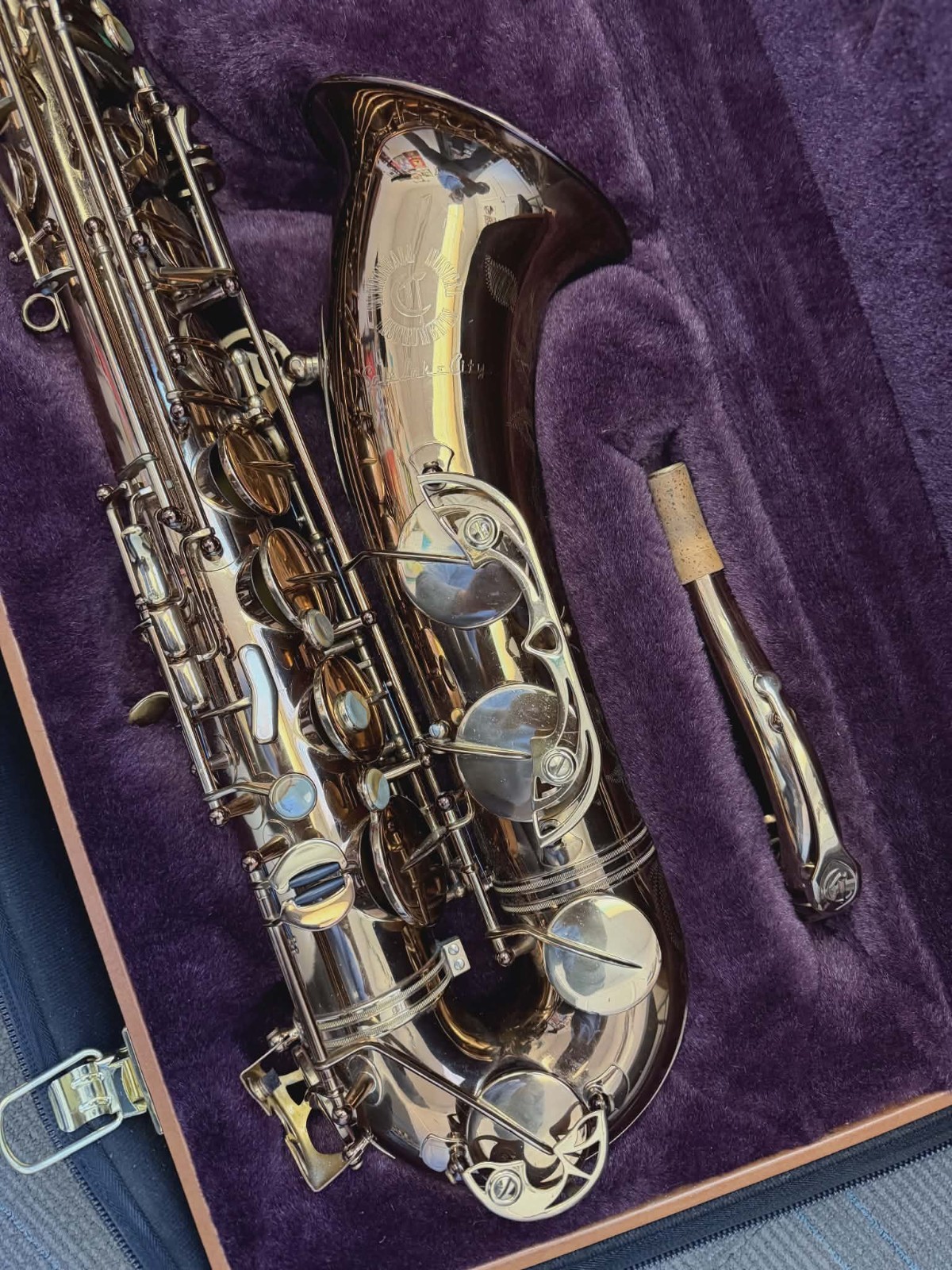 Cannonball Pete Christlieb Vintage Model Tenor Saxophone - Image 11