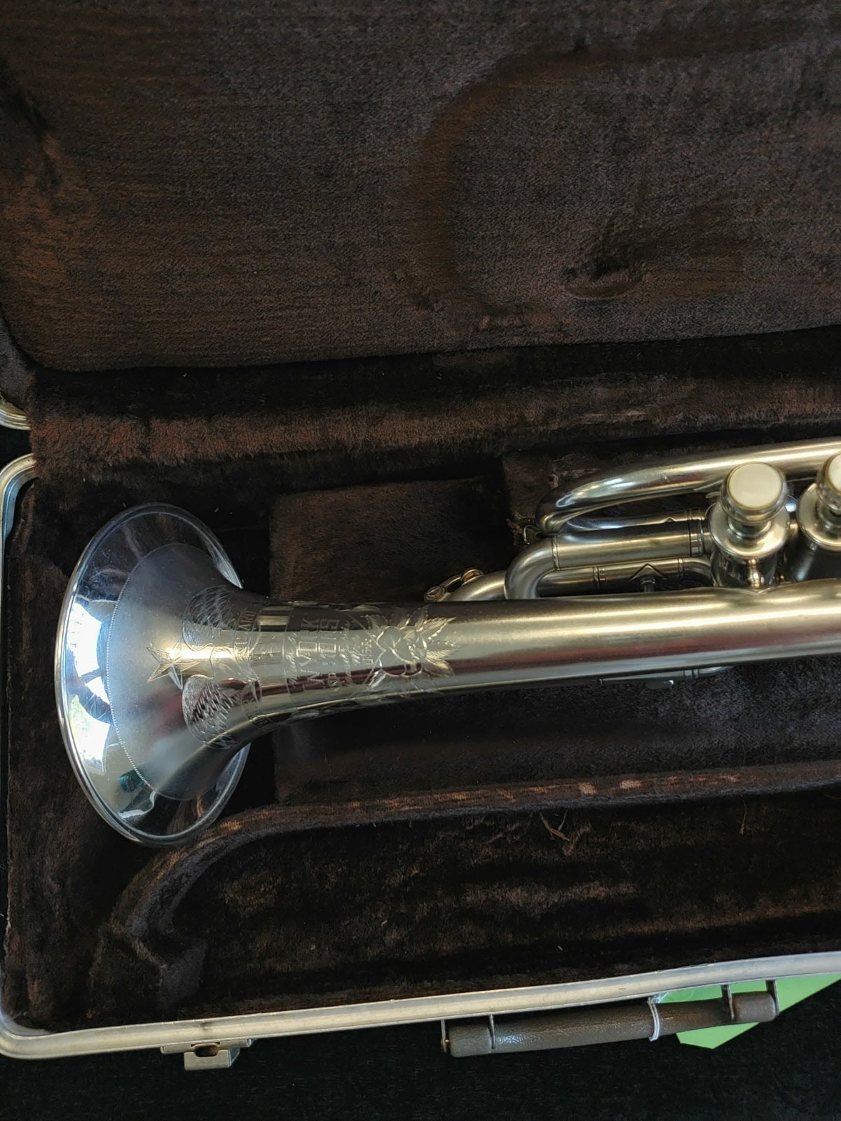 Used JW York & Sons Couturier Wizard Model Bb/A Cornet - Image 4