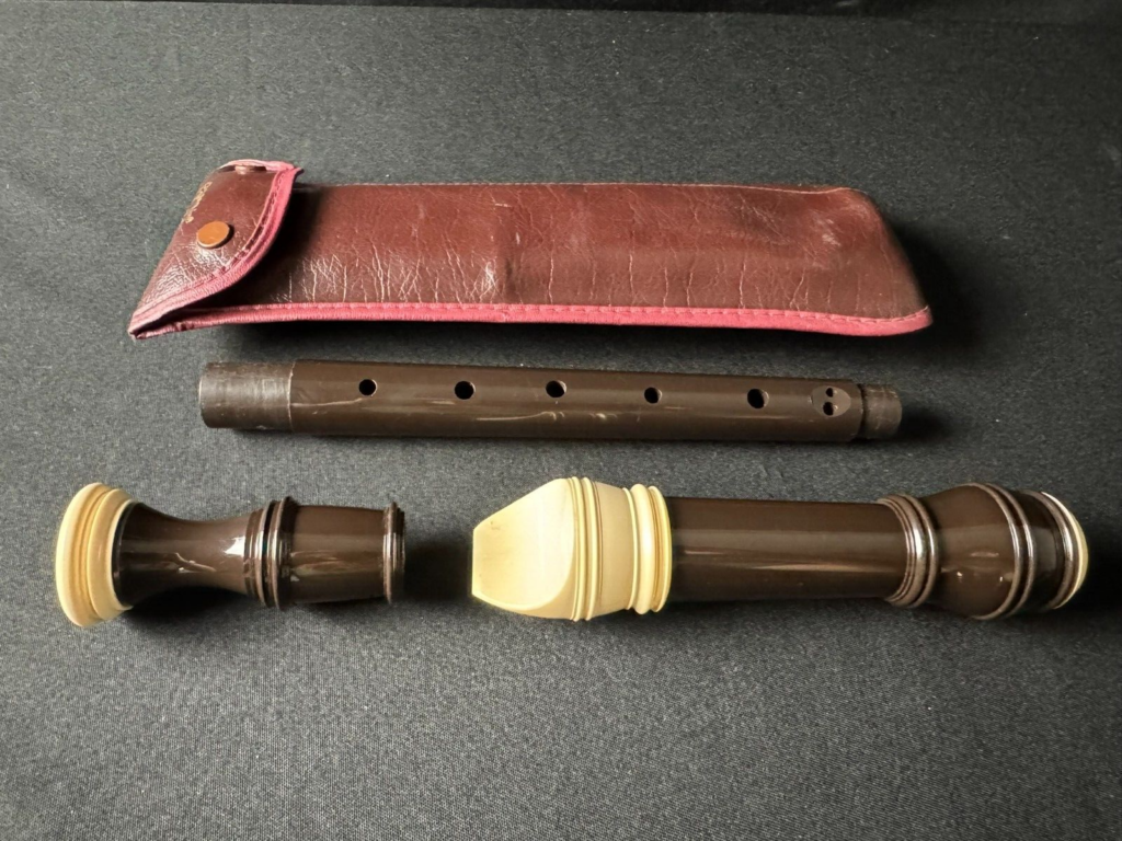 Aulos 209 Alto Recorder w/ Case