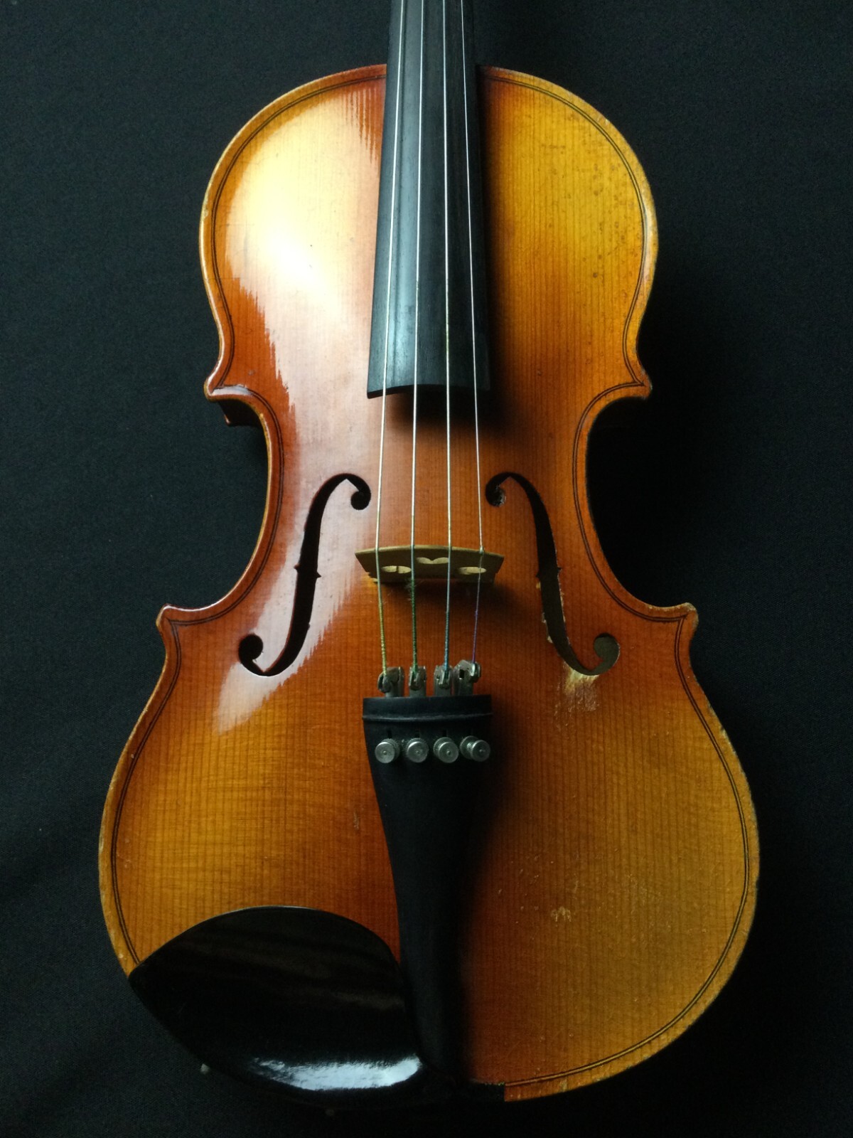 Czech Stradivarius Copy 3/4 Violin Outfit w/ NEW Bow - Image 4