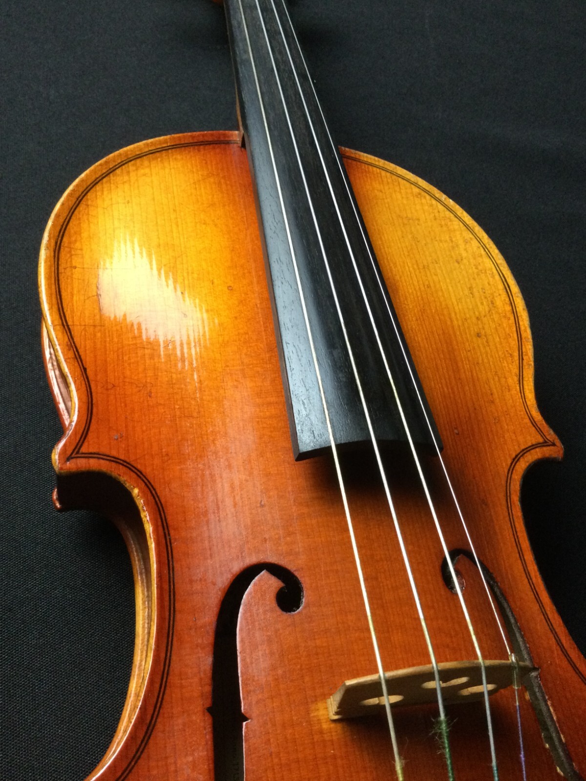 Czech Stradivarius Copy 3/4 Violin Outfit w/ NEW Bow - Image 5